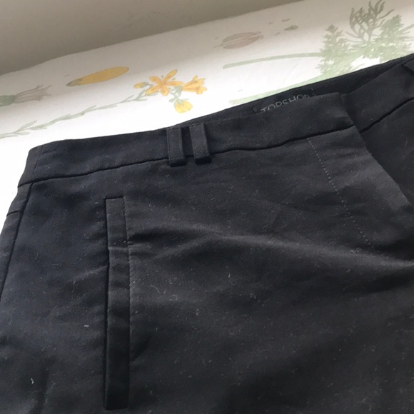 Black Topshop Trousers - Picture 2 of 6